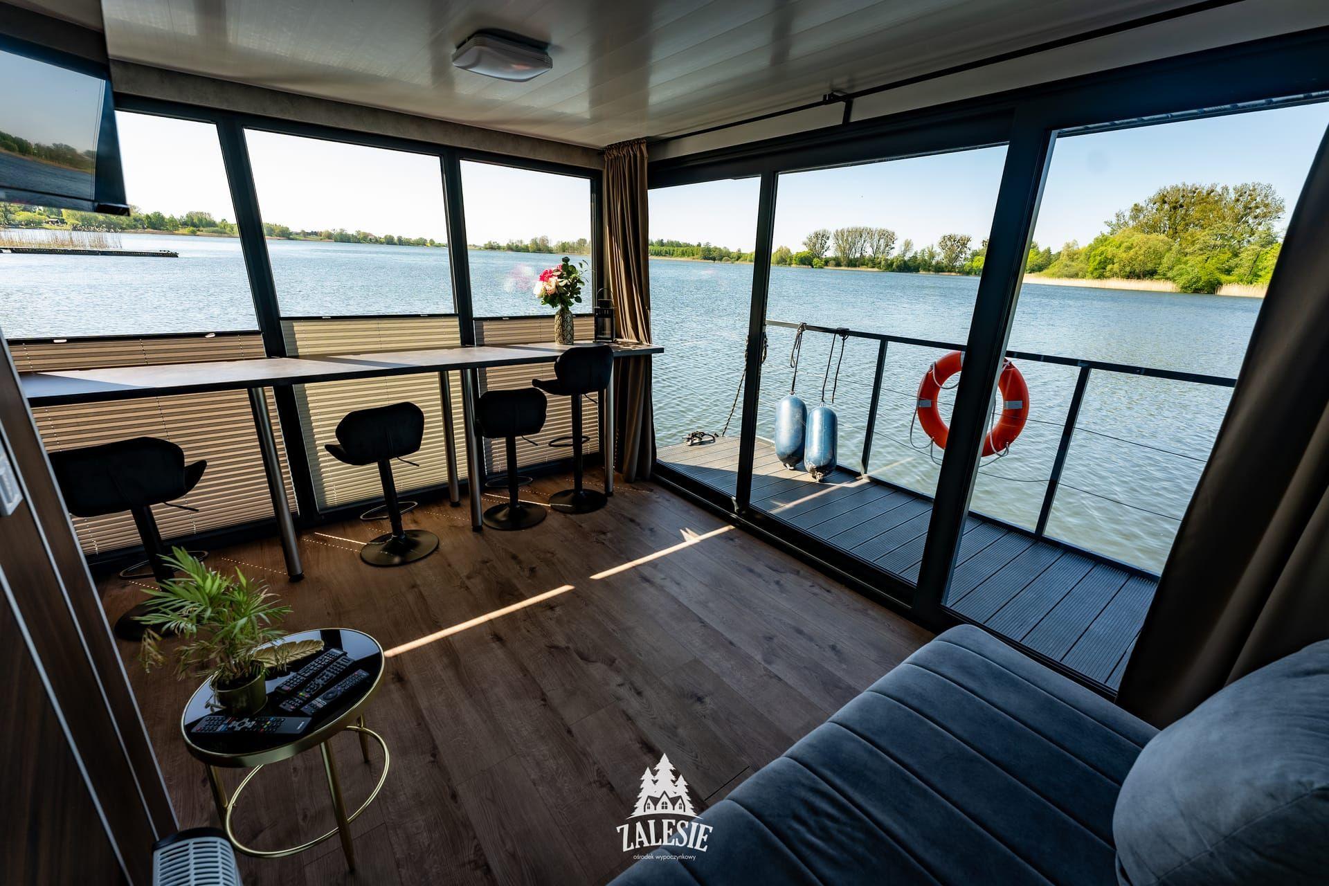 Domki na wodzie - Domek lewy (z sauną) 6