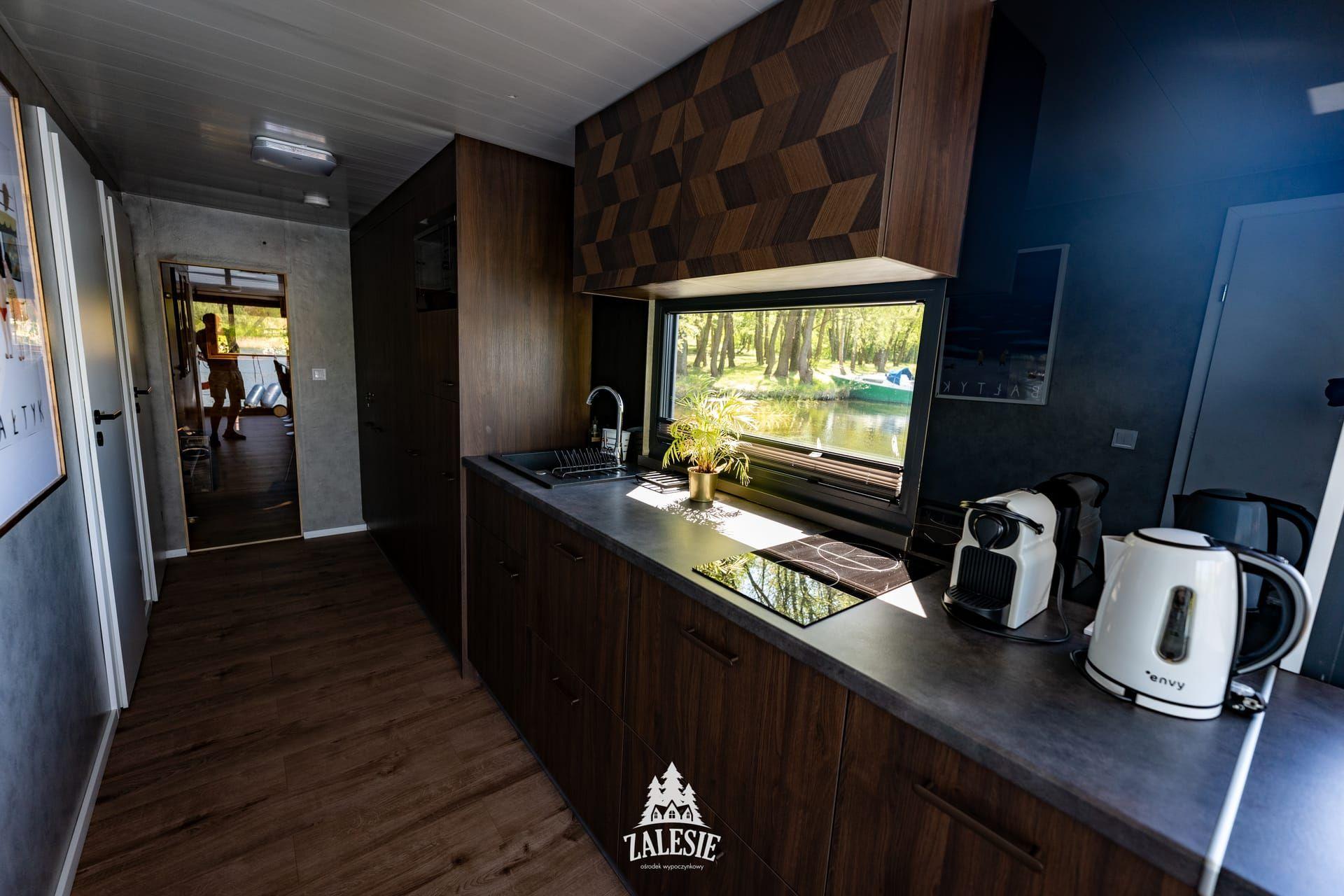 Domki na wodzie - Domek lewy (z sauną) 9