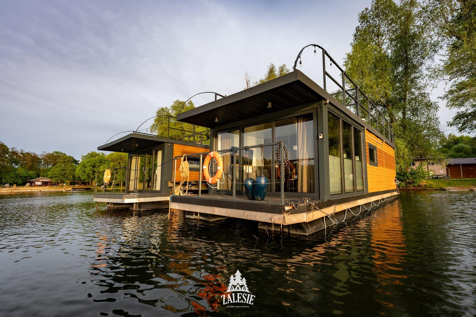 Domki na wodzie - Domek lewy (z sauną) 12