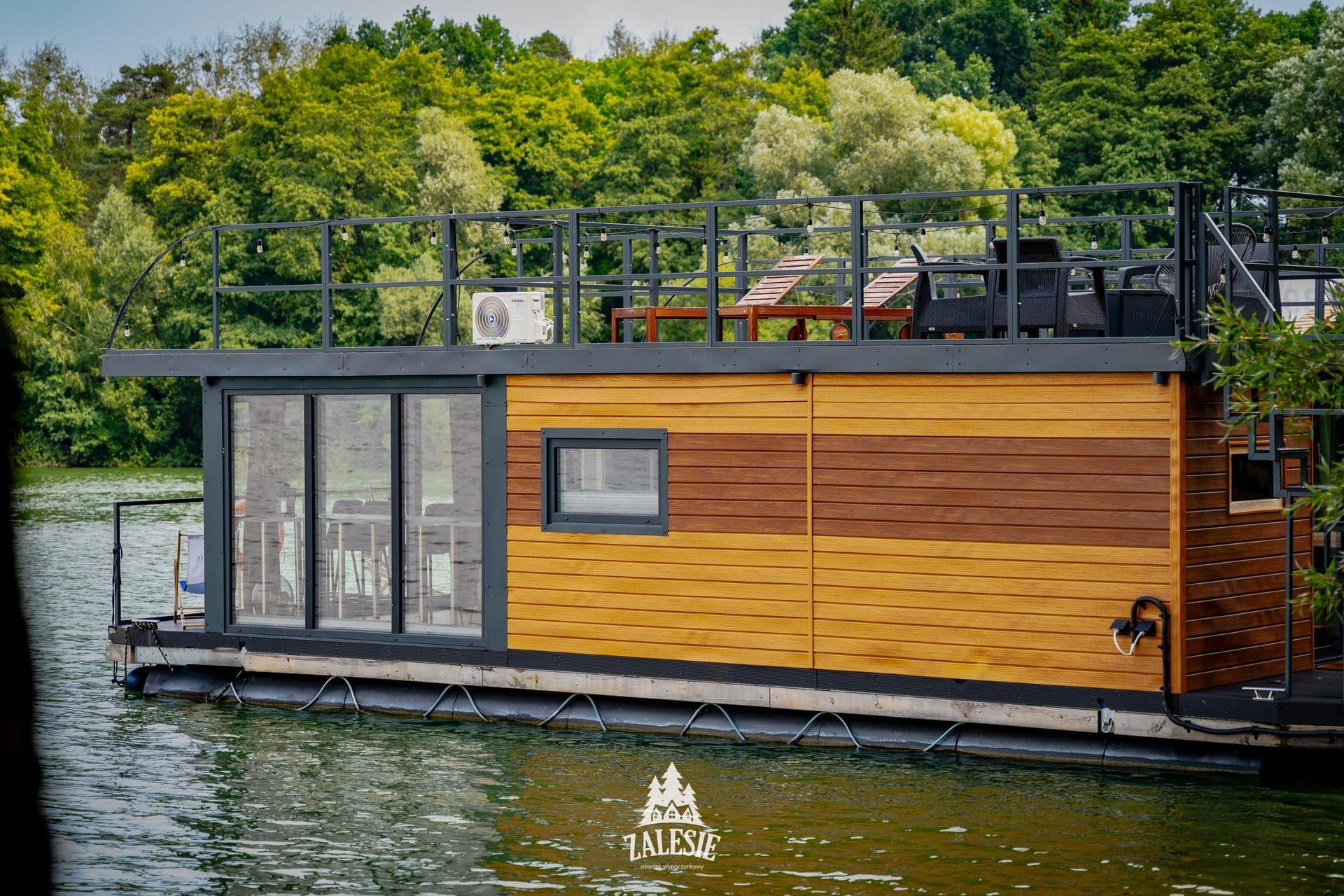 Domki na wodzie - Domek lewy (z sauną) 18