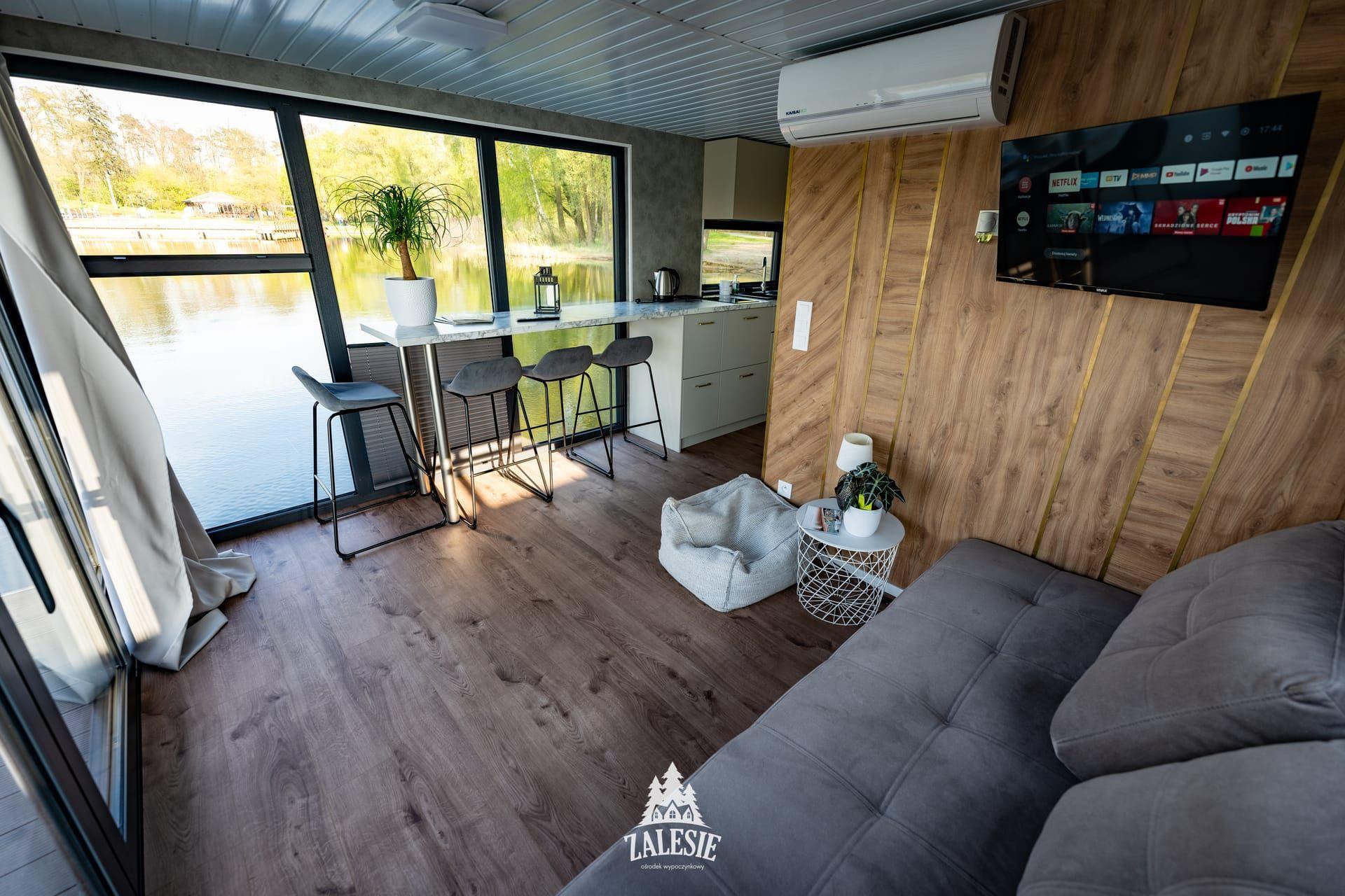 Domki na wodzie - Domek prawy (z sauną) 4