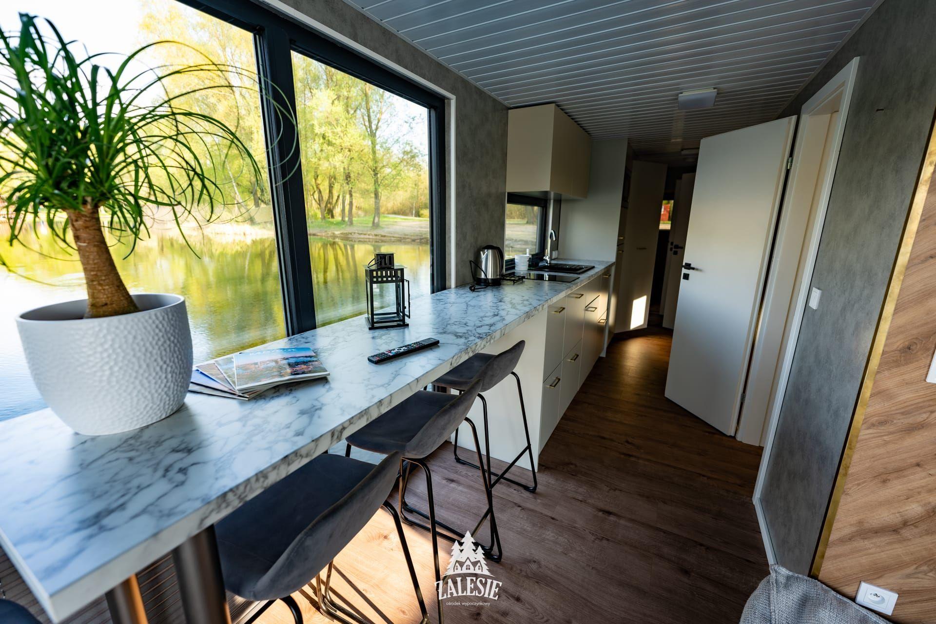 Domki na wodzie - Domek prawy (z sauną) 5