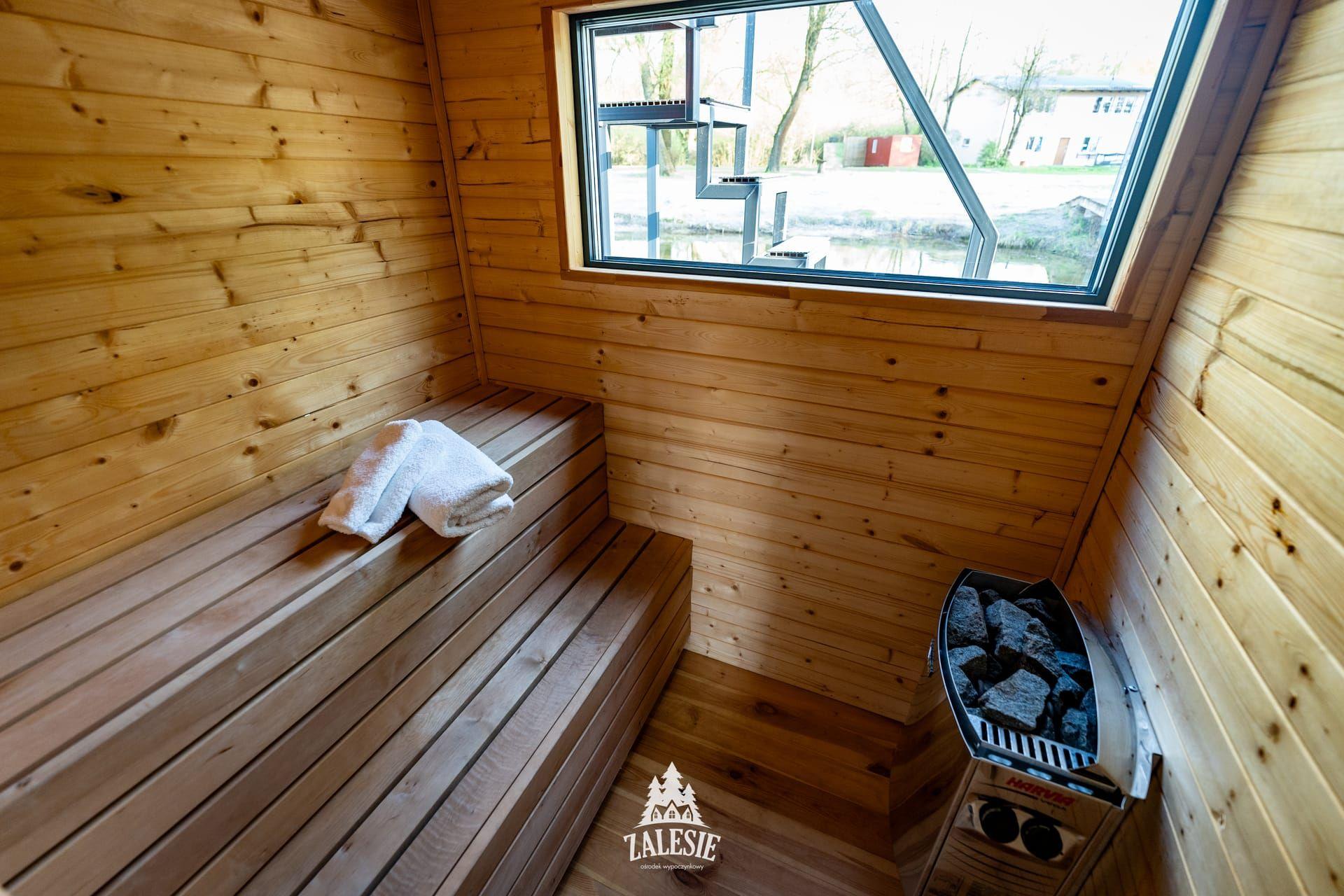 Domki na wodzie - Domek prawy (z sauną) 8